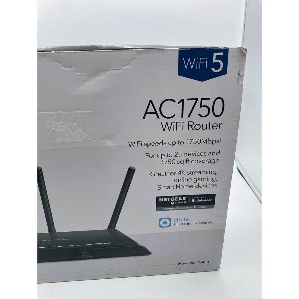 Netgear AC1750 R6400v2 - Picture 2 of 11